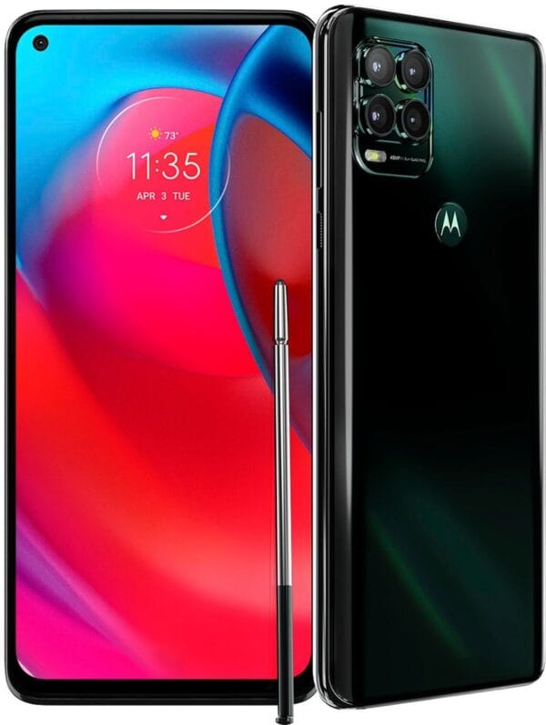 AS6 Refurbished Motorola Moto G Stylus 5G 256GB (Unlocked) - Cosmic Emerald