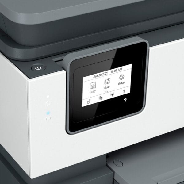 AS6 Refurbished HP - OfficeJet 8015e Wireless All-In-One Inkjet Printer - White - Image 2