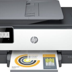 AS6 Refurbished HP - OfficeJet 8015e Wireless All-In-One Inkjet Printer - White