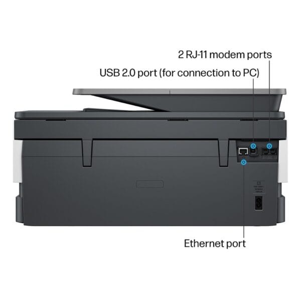 AS6 Refurbished HP - Office Jet Pro 8135e Wireless All-In-One Inkjet Printer - White - Image 2