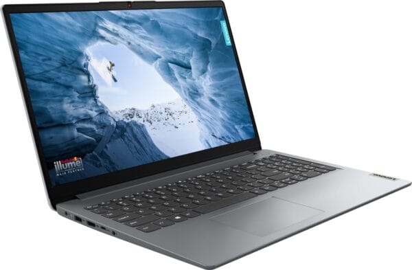 AS6 Refurbished Lenovo Ideapad 1i 15.6" FHD Touchscreen Laptop - 256GB SSD - Cloud Gray - Image 4