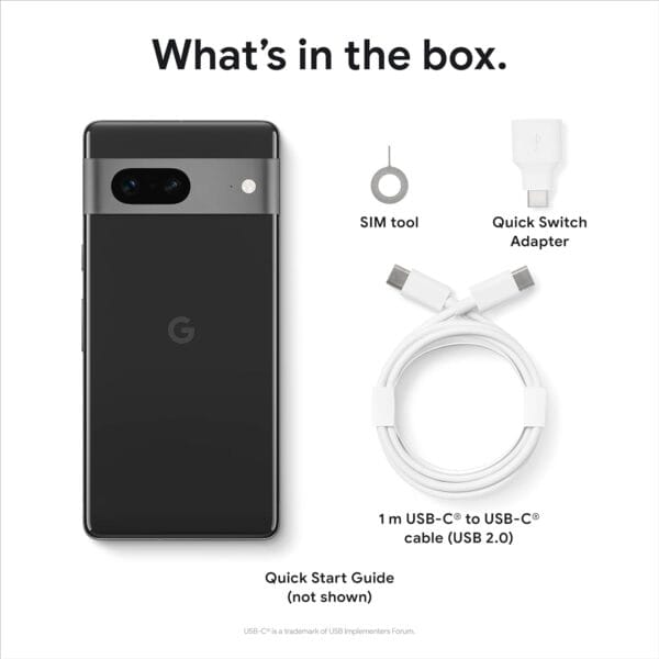 AS6 Refurbished Google Pixel 7 128GB (Unlocked) - Snow - Image 2